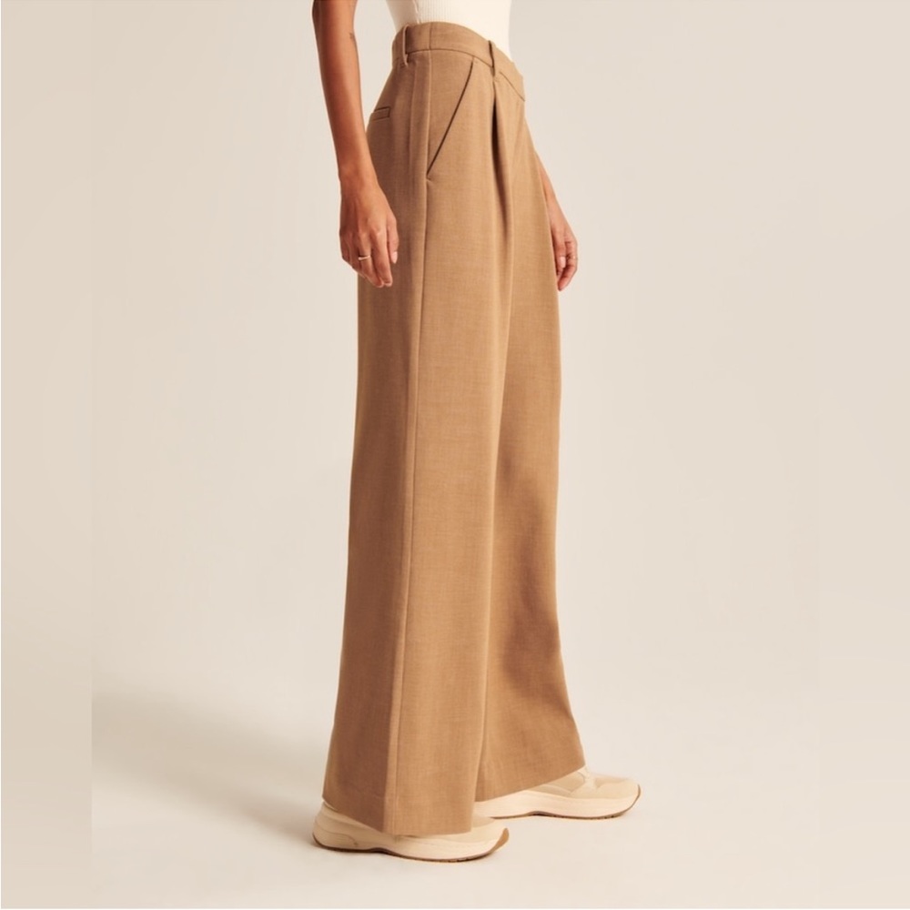 Abercrombie & Fitch Tailored Ultra Wide Leg Pant Size 25 (0 Long) New with tags - Picture 5 of 16